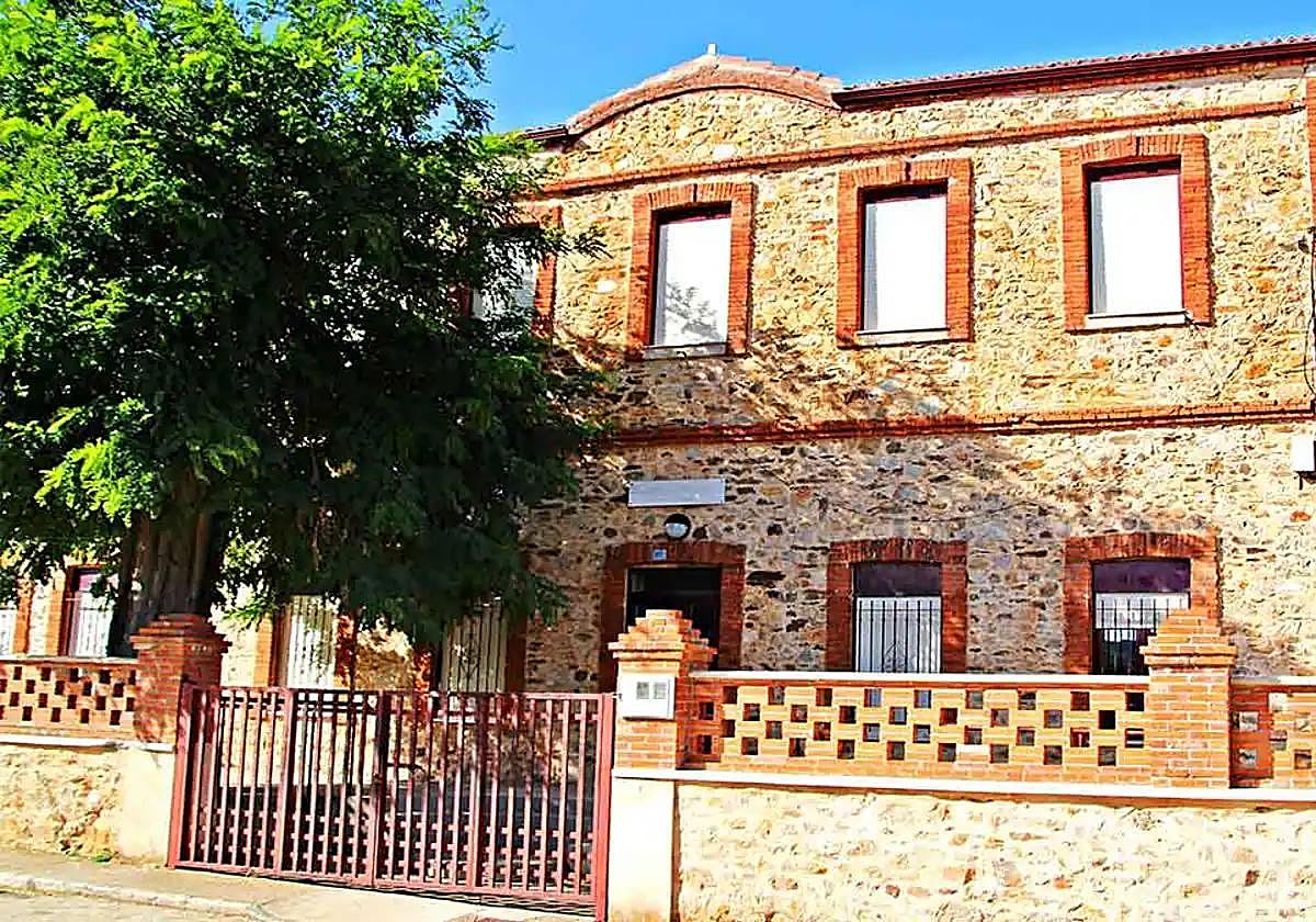 Colegio rural en León.