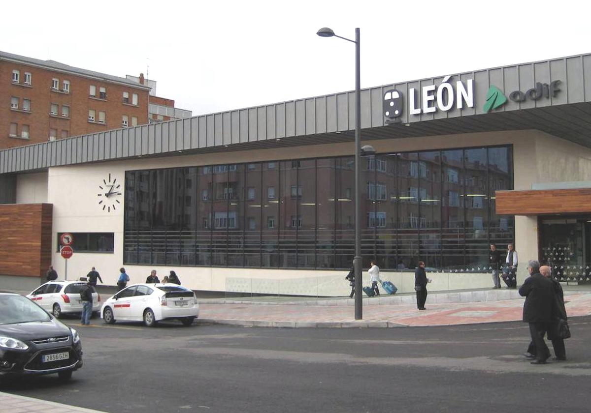 Estación de tren de León.