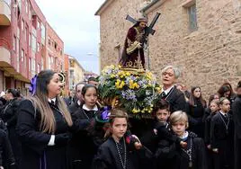 Procesión del Santo Potajero en La Bañeza