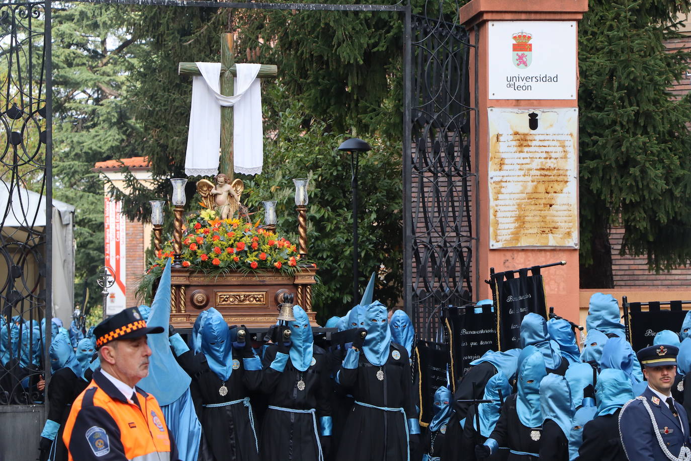 Procesión de Las Bienaventuranzas en León.