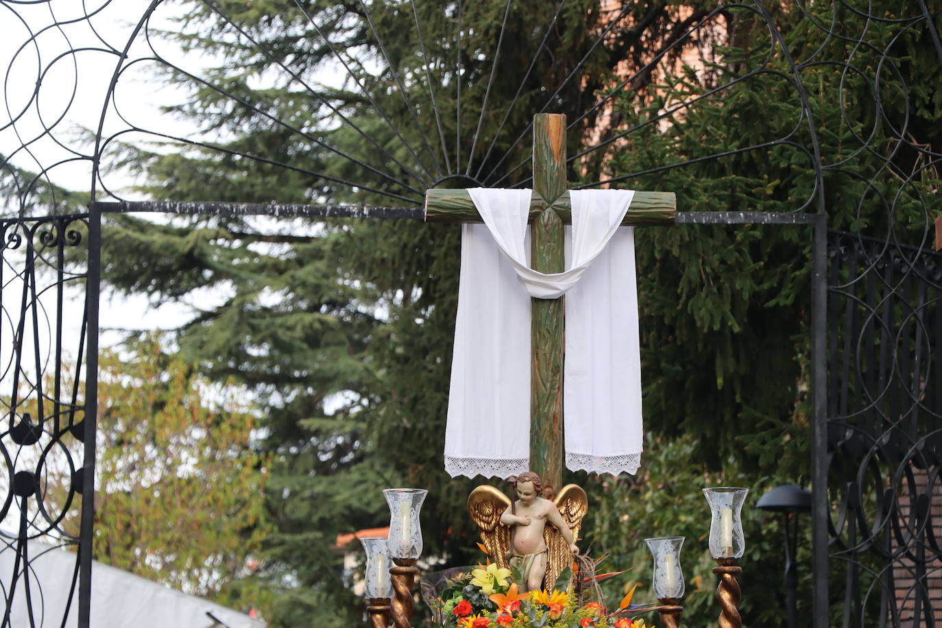 Procesión de Las Bienaventuranzas en León.