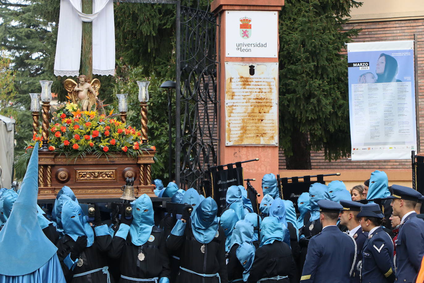 Procesión de Las Bienaventuranzas en León.