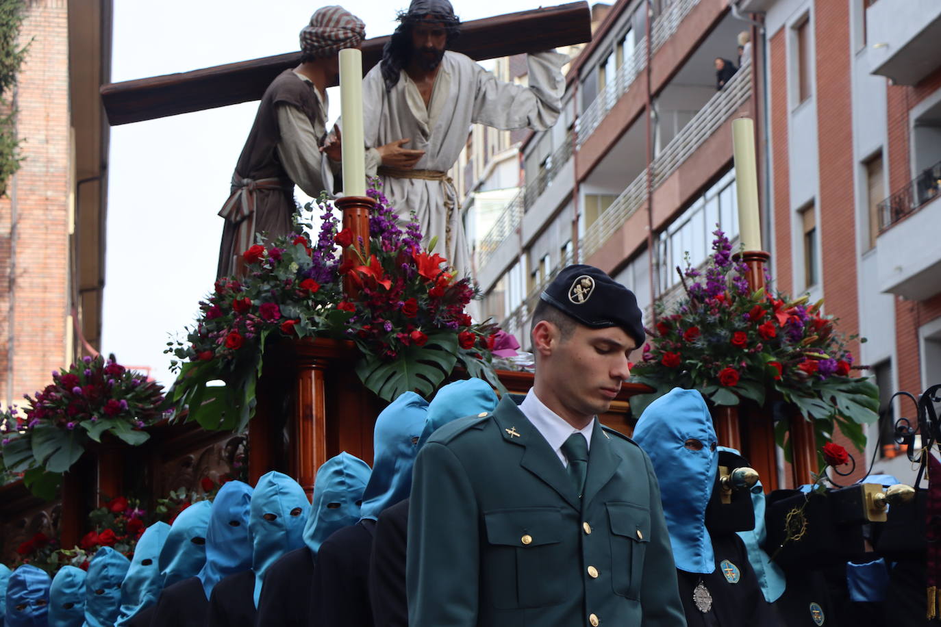 Procesión de Las Bienaventuranzas en León.