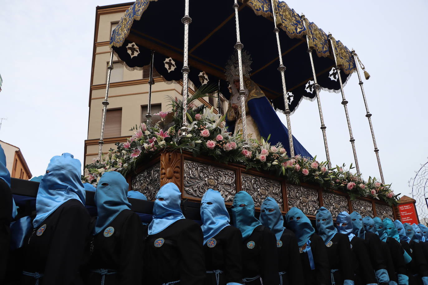 Procesión de Las Bienaventuranzas en León.