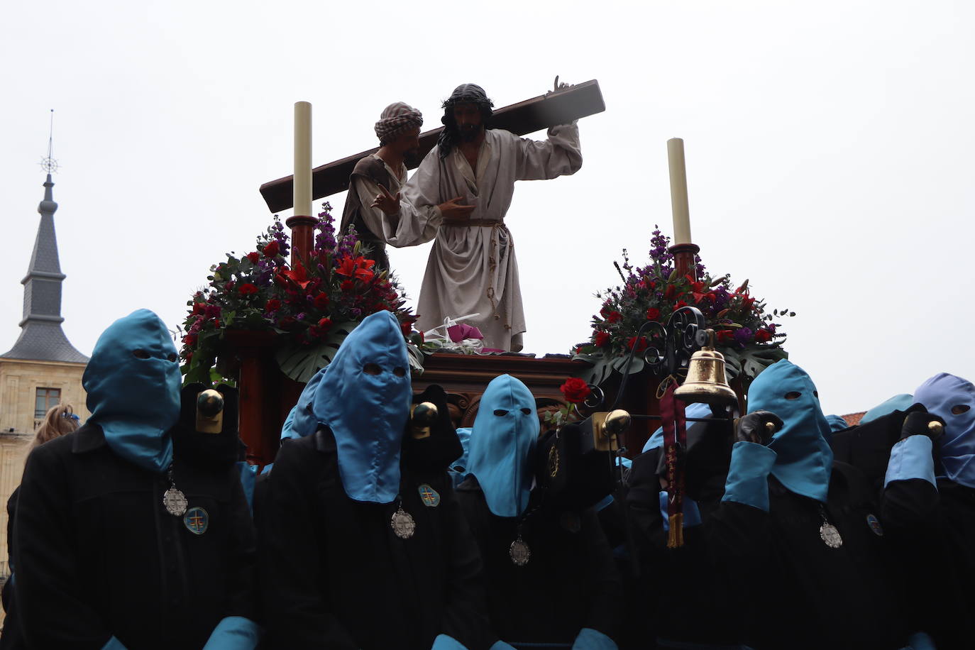 Procesión de Las Bienaventuranzas en León.