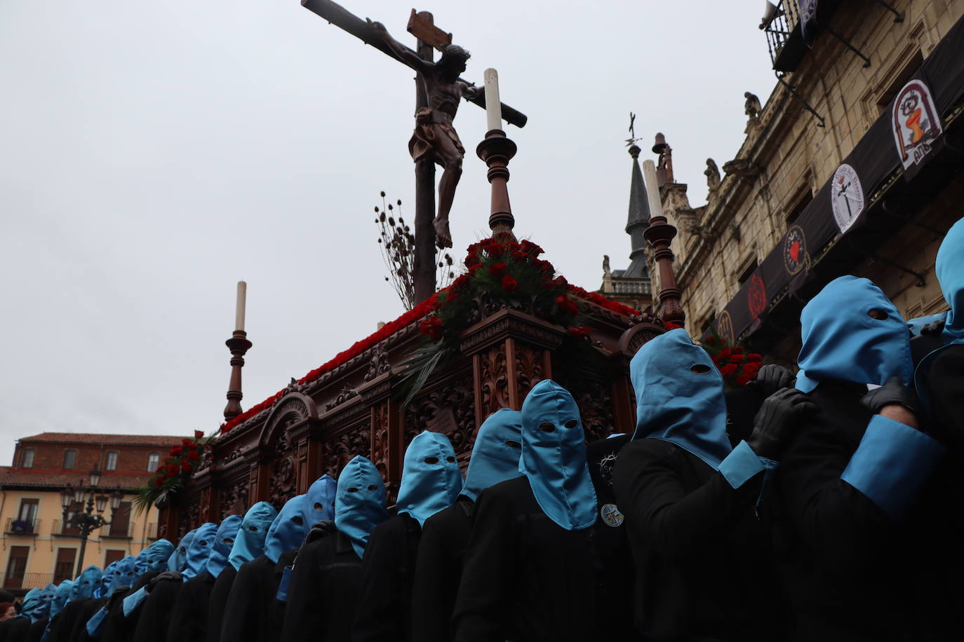 Procesión de Las Bienaventuranzas en León.