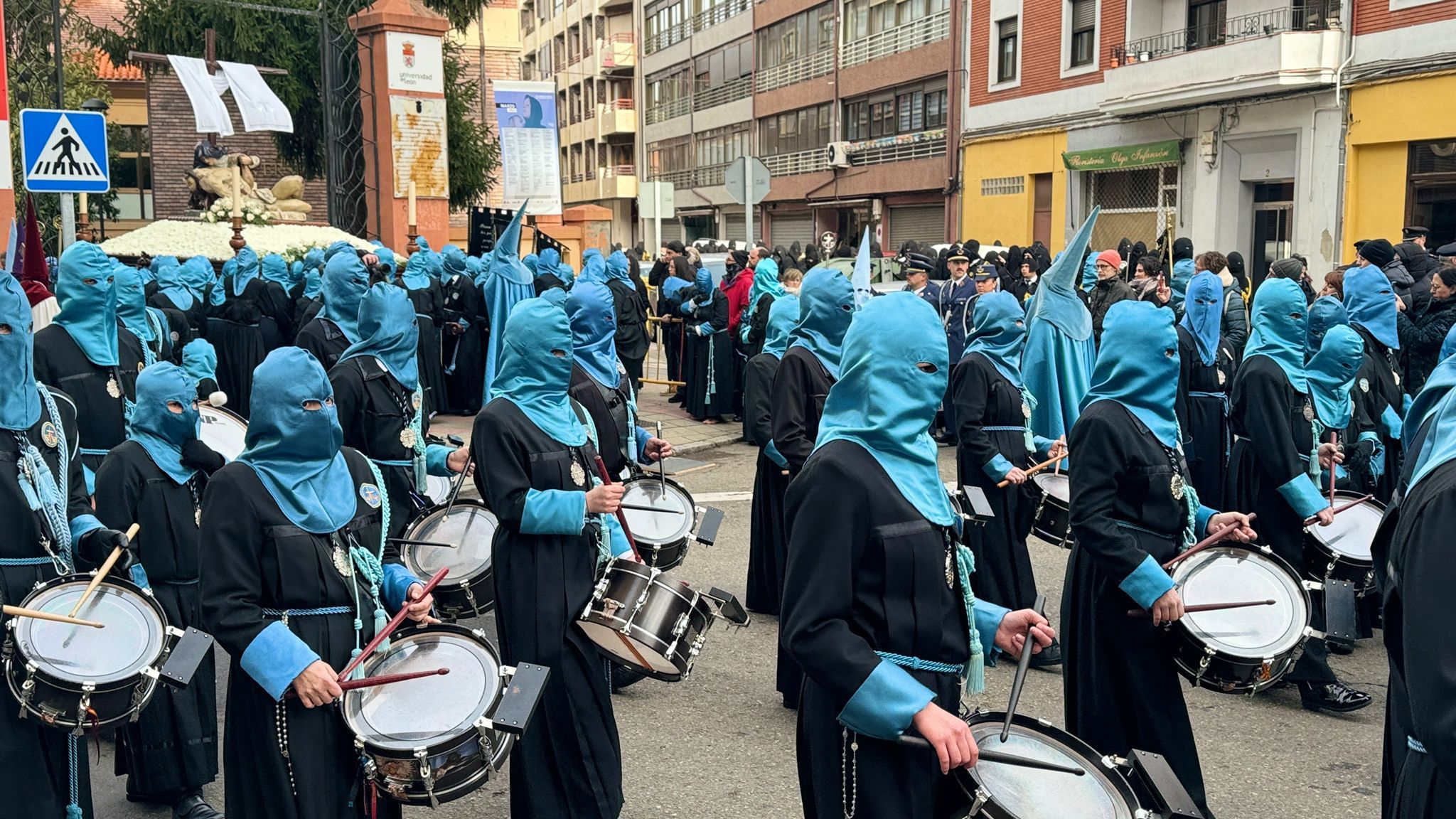 Procesión de Las Bienaventuranzas en León.