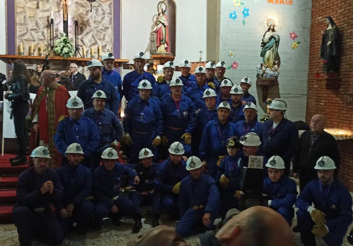 Procesión de los Mineros en Caboalles de Abajo