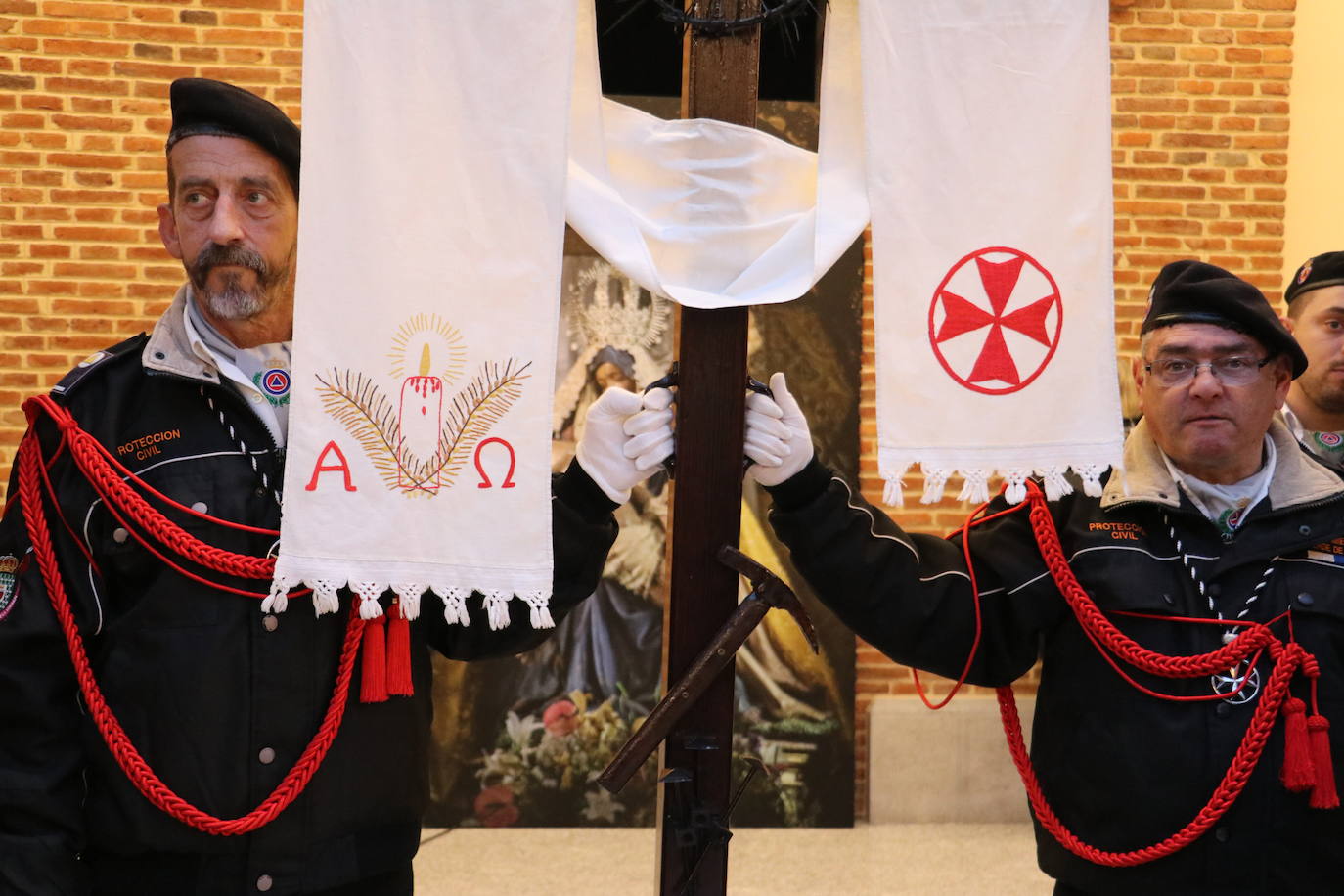 Las imágenes de la suspensión de la Procesión Camino de la Luz