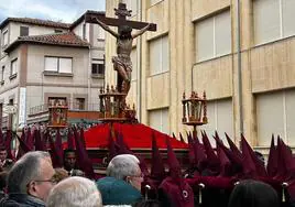 Acto en la Semana Santa de Astorga.