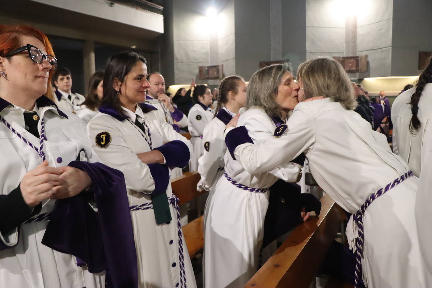 Las imágenes de la suspensión de la Procesión del Encuentro