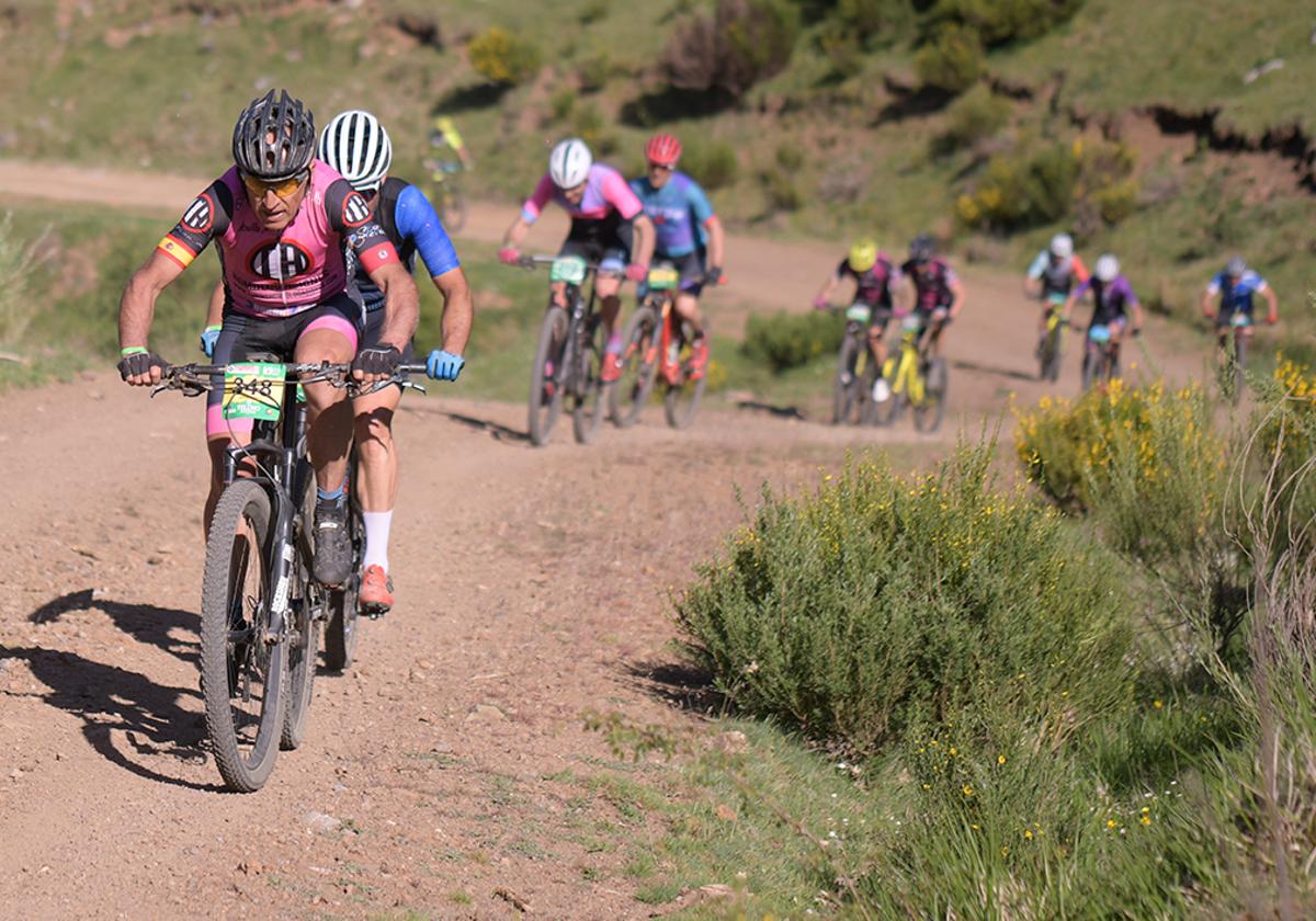 Imagen de la Teleno Vuelta a León BTT de la edición anterior.