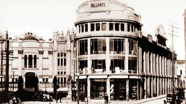 Imagen antes - El secreto que se escondía bajo el edificio Pallarés