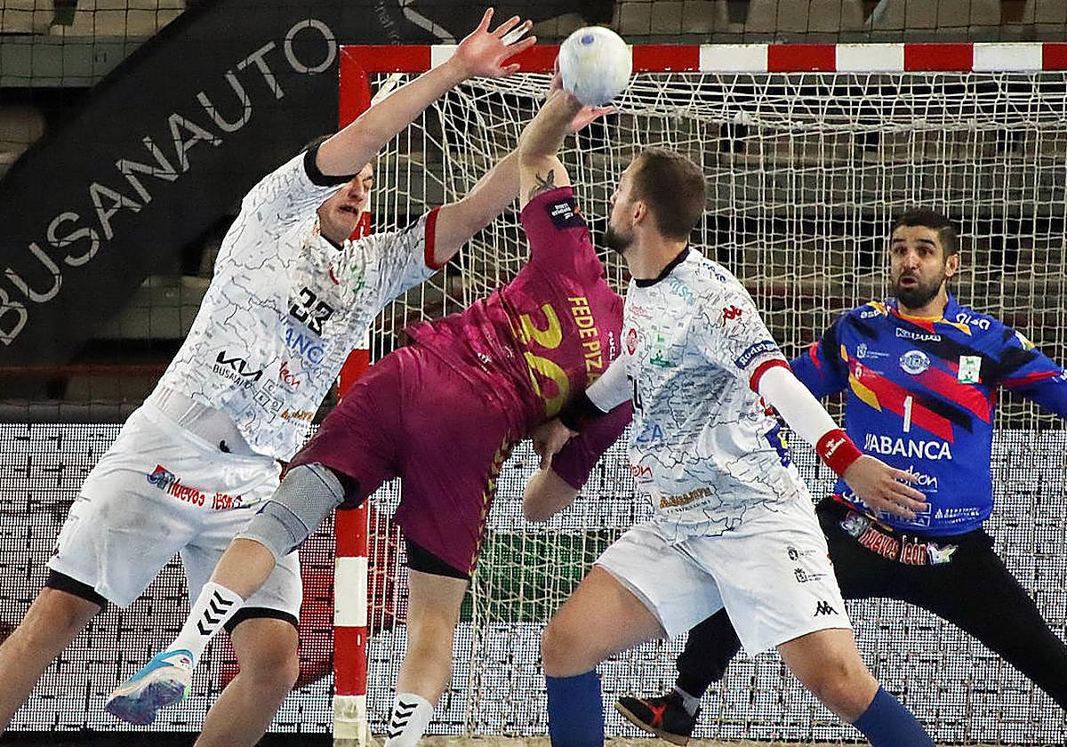 El Abanca Ademar, en su último partiod en el Palacio ante Cuenca.