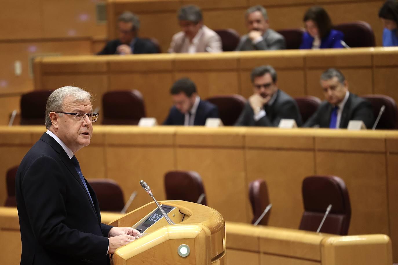 El presidente de la Junta de Castilla y León interviene en la Comisión General de las Comunidades Autónomas del Senado