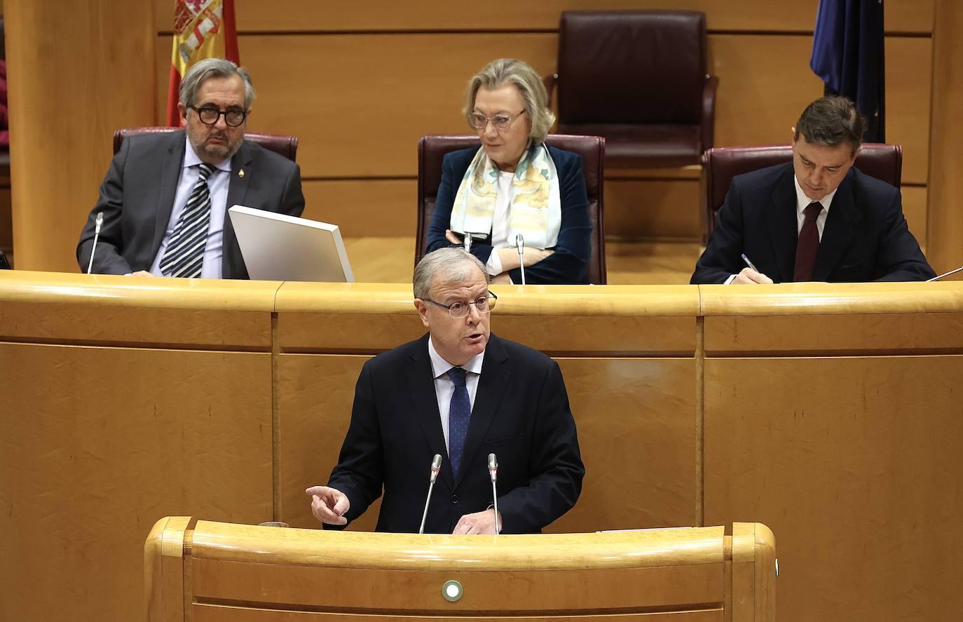 El presidente de la Junta de Castilla y León interviene en la Comisión General de las Comunidades Autónomas del Senado