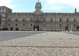 La plaza de San Marcos era el lugar elegido para la celebración.