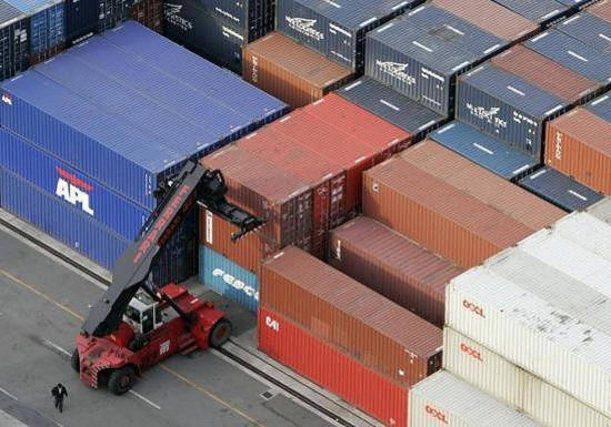 Imagen de archivo de exportaciones.