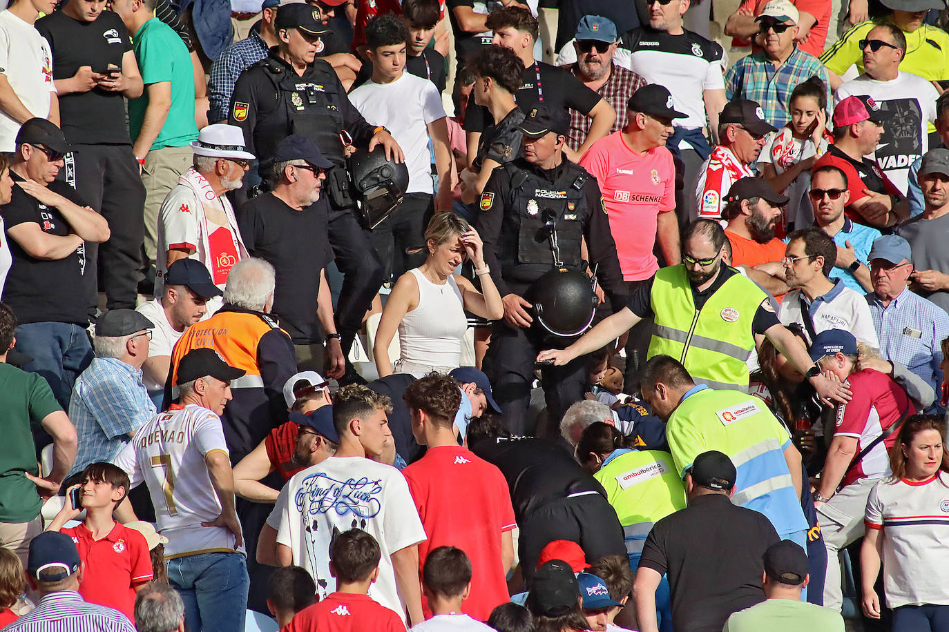 Un aficionado de la Cultural sufre un infarto en el Reino