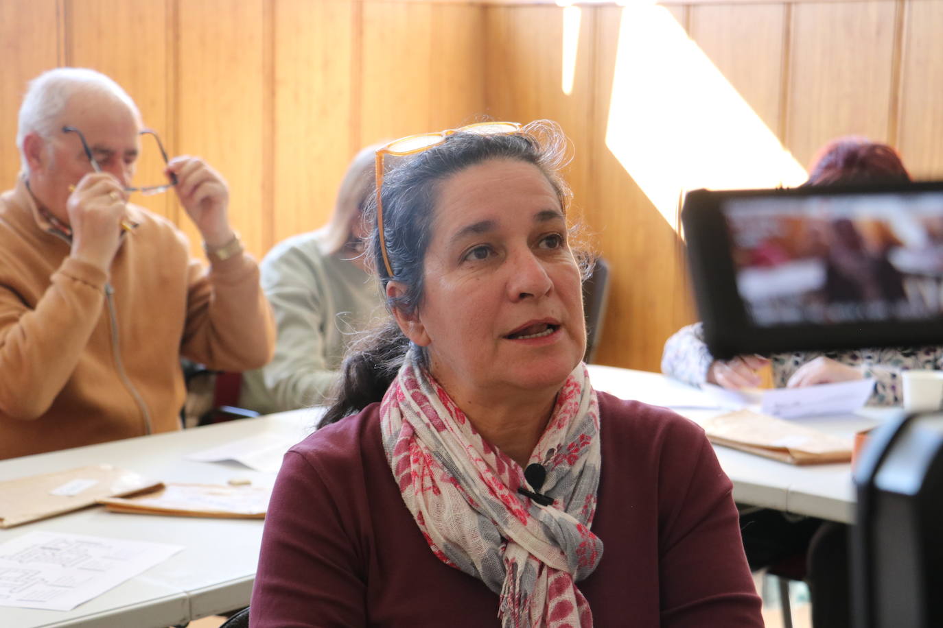 Asociación de Párkinson de León y sus miembros.