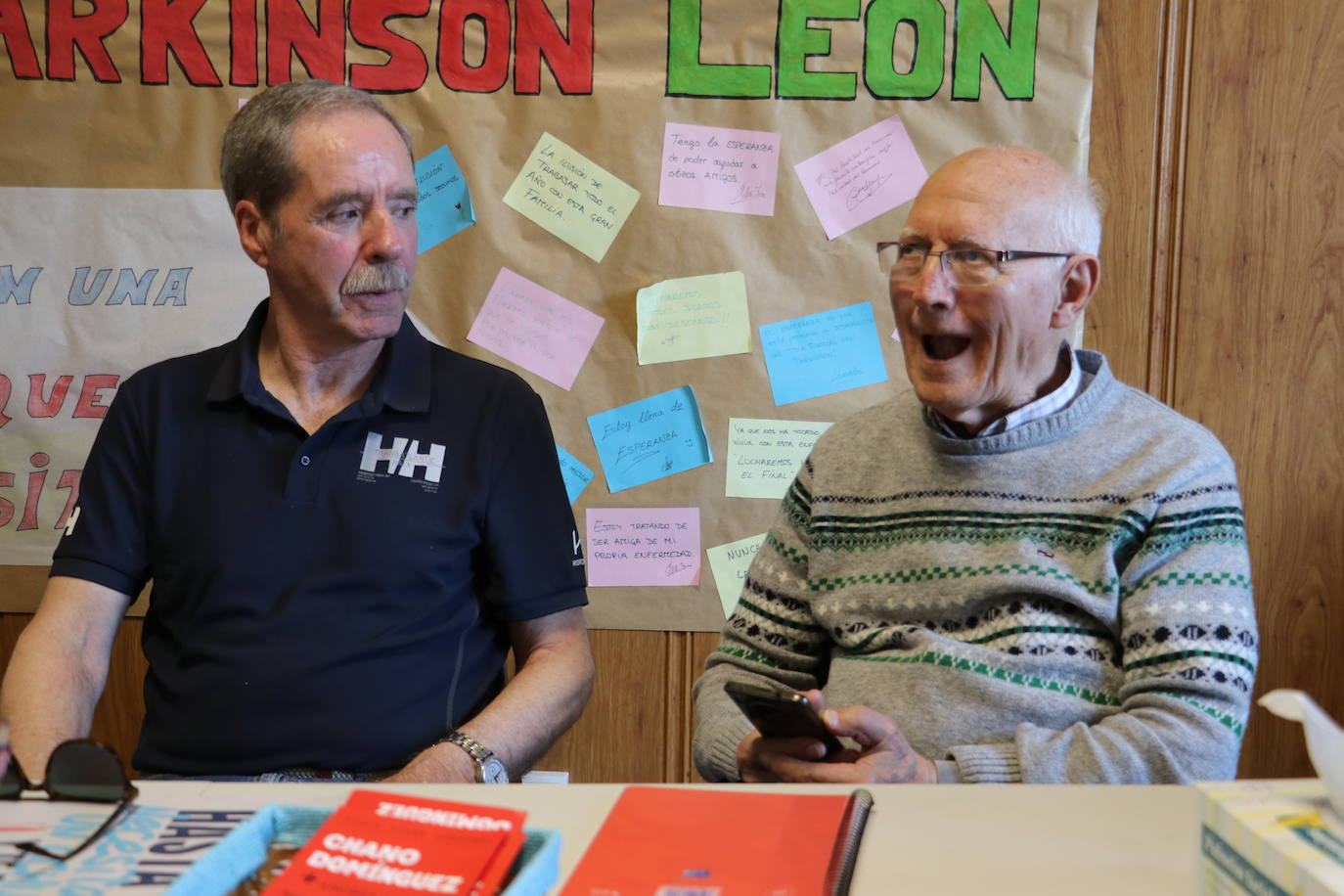 Asociación de Párkinson de León y sus miembros.