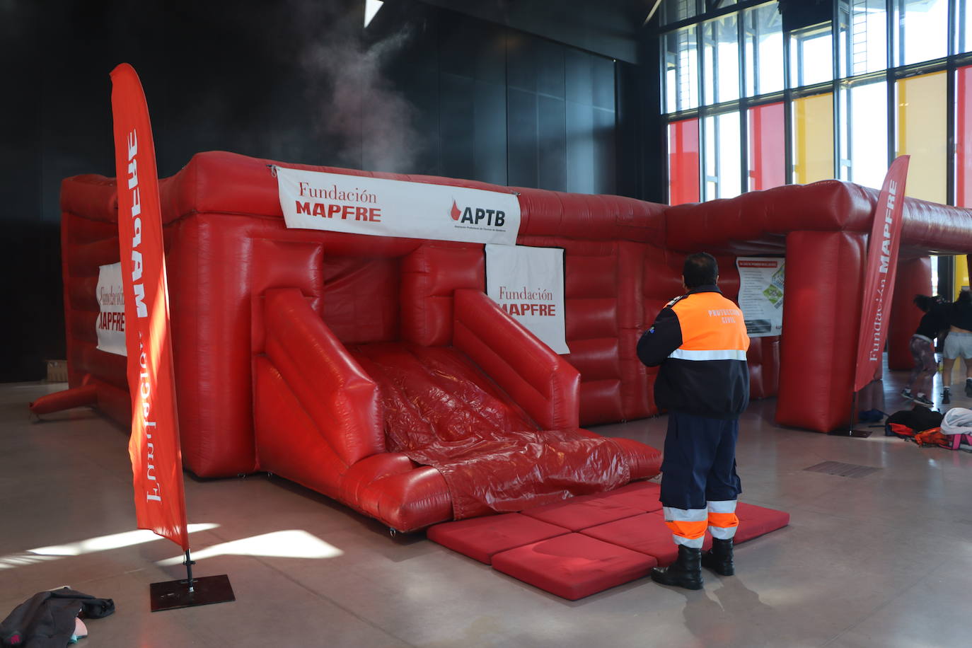 Imagen de las jornadas de prevención realizadas en el Palacio de Exposiciones de León.