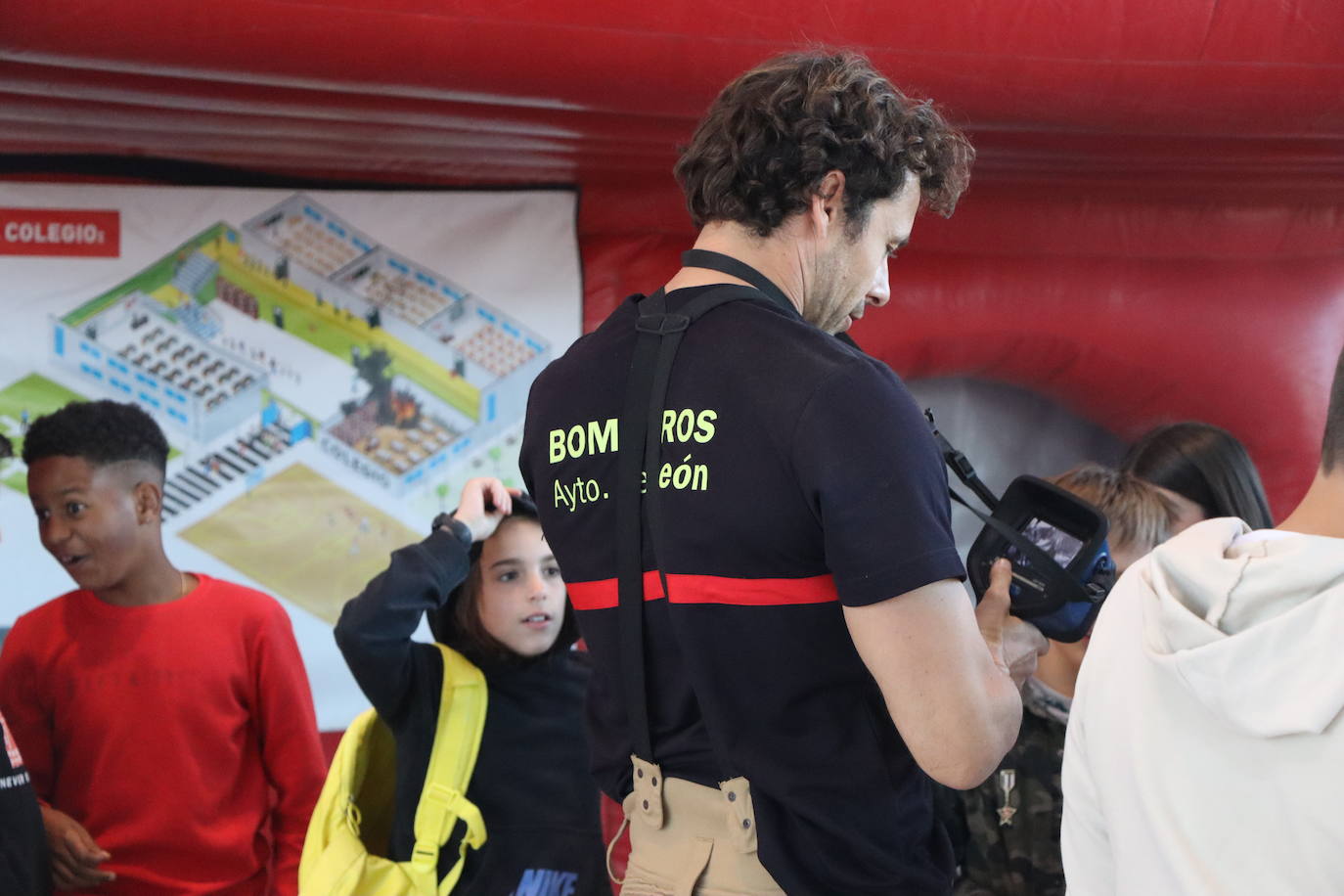 Imagen de las jornadas de prevención realizadas en el Palacio de Exposiciones de León.