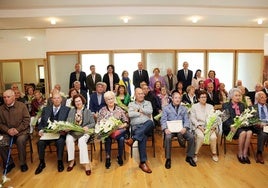 Homenaje a las parejas más longevas de la ciudad.