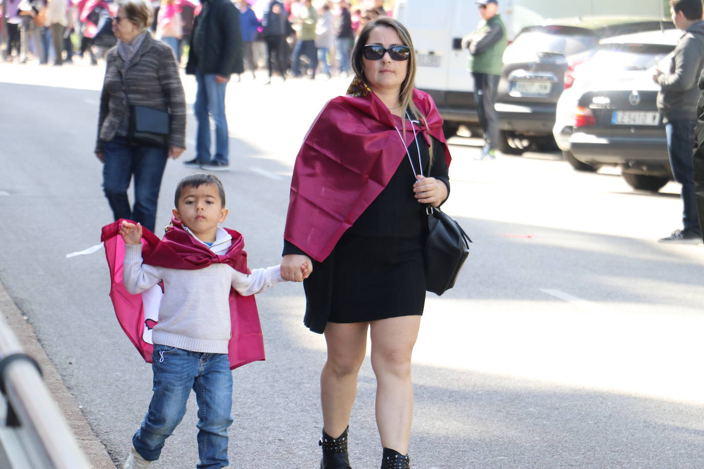 Manifestación por la autonomía leonesa en el Día de Castilla y León