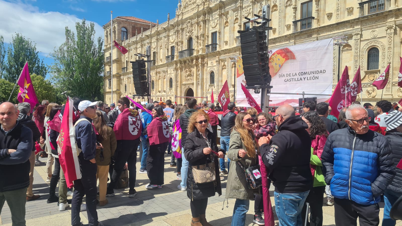 Altercados durante la fiesta del 23 de abril en León