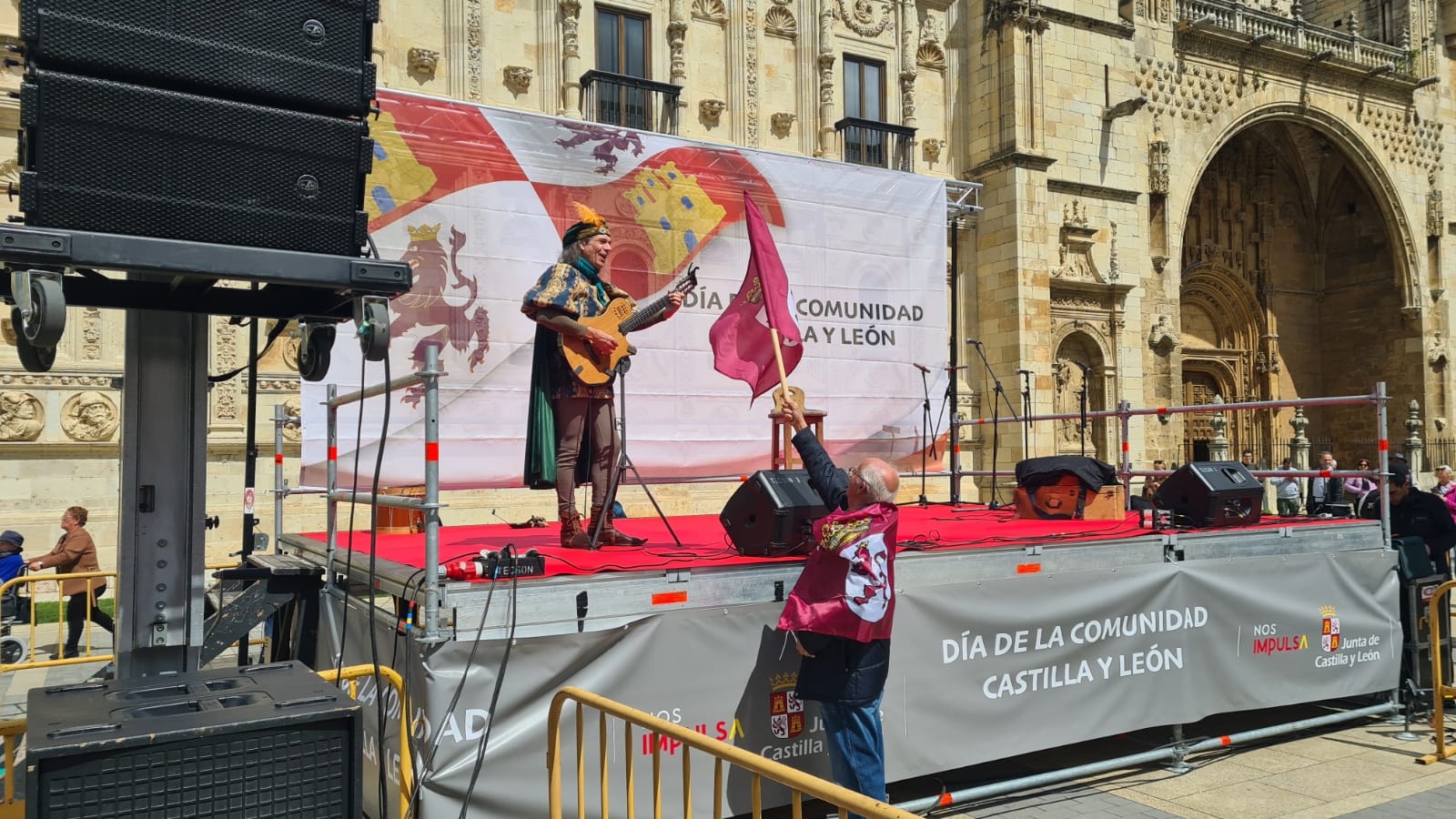 Altercados durante la fiesta del 23 de abril en León