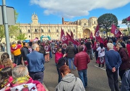 Manifestación por la autonomía leonesa en el Día de Castilla y León