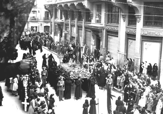 Procesión del Nazareno de Viernes Santo.
