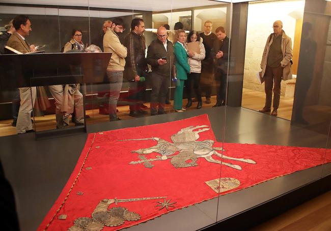 El Pendón de Baeza considerada la bandera más antigua de España.