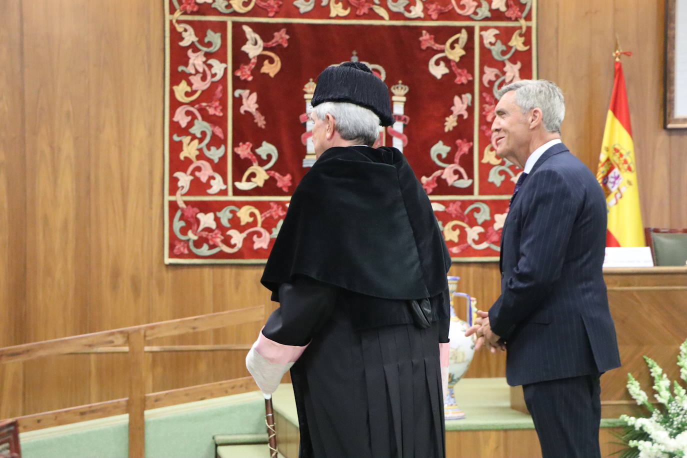 Imagen del acto de celebración en honor a San Isidoro en León.