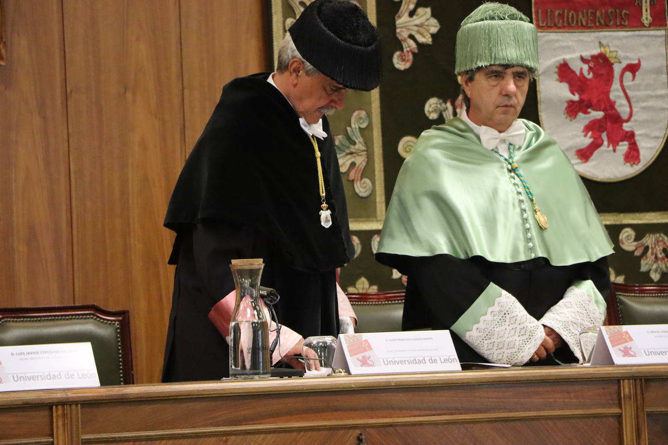 Imagen del acto de celebración en honor a San Isidoro en León.