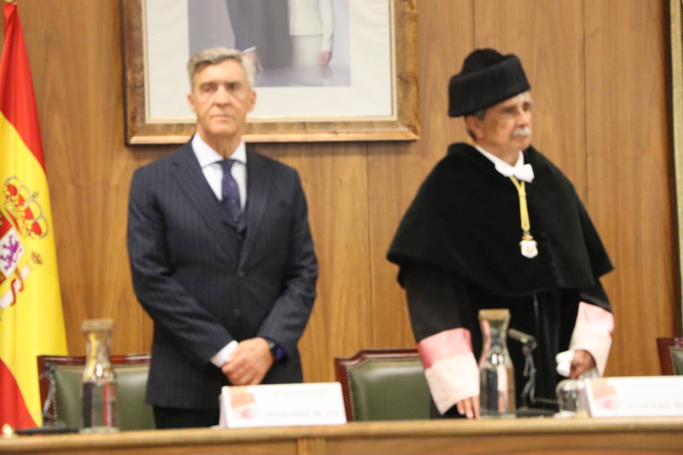 Imagen del acto de celebración en honor a San Isidoro en León.