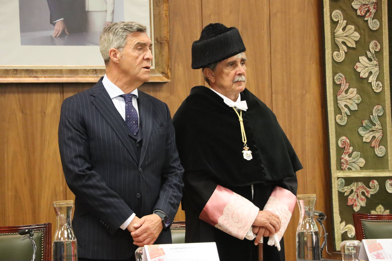 Imagen del acto de celebración en honor a San Isidoro en León.