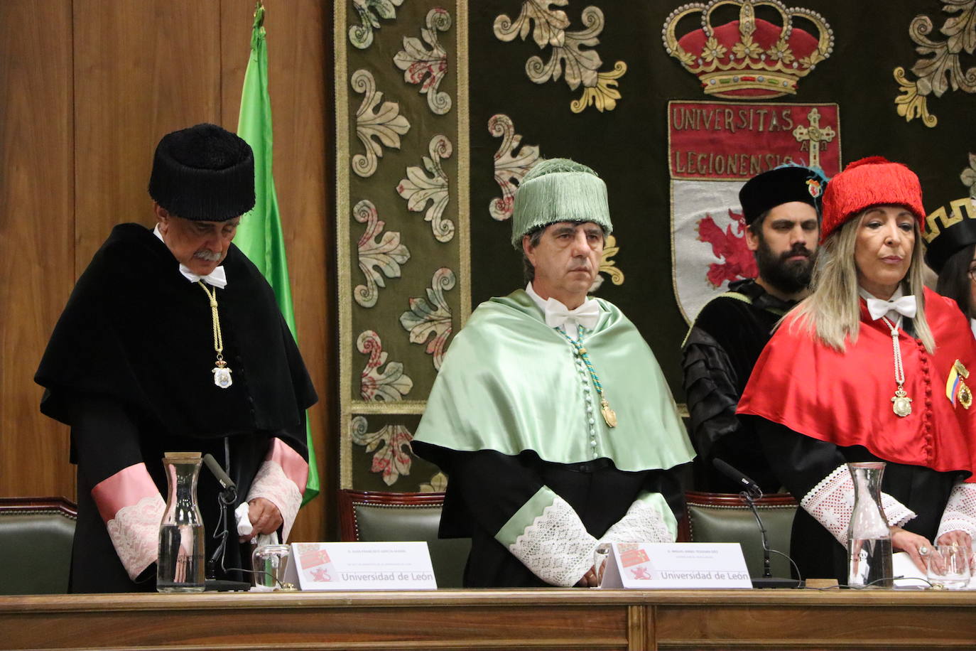 Imagen del acto de celebración en honor a San Isidoro en León.