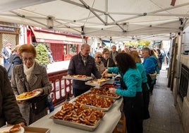 Foto del reparto de la Tartera de la Feria