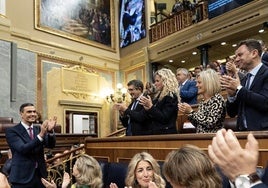 Pedro Sánchez en el Congreso en una imagen de archivo compartida por Javier Alfonso Cendón..