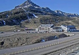 Estación invernal de San Isidro.