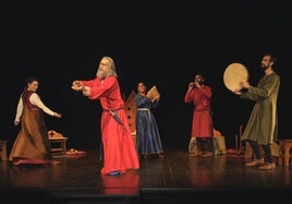 Una escena de la obra 'Alfonso X. La última cantiga'.