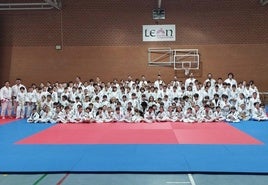 El Festival de Judo reúne a centenares de jóvenes judokas