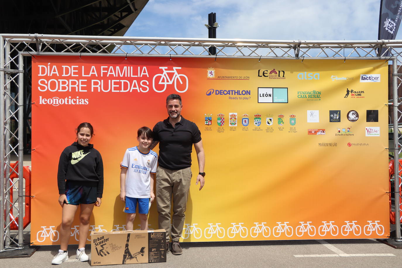 Premiados en el Día de la Familia sobre Ruedas