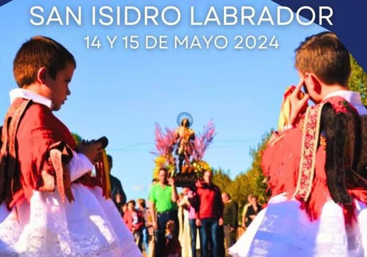 Cartel de la festividad de San Isidro Labrador