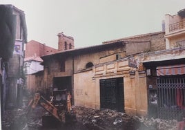 Obras en las calles adelañas a Palat del Rey.