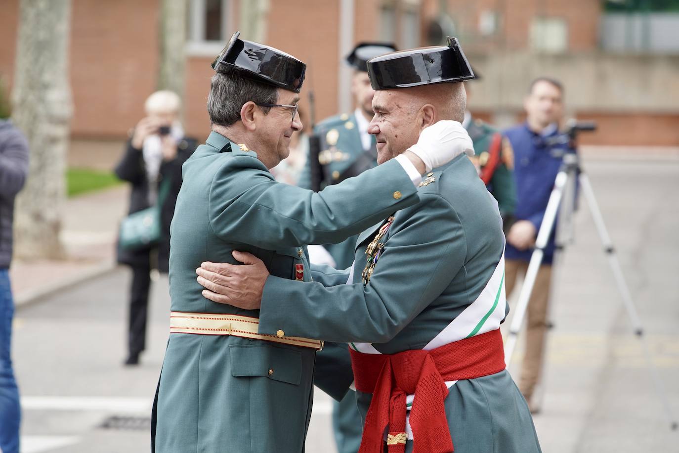 Celebración en León del 180 aniversario de la fundación de la Guardia Civil