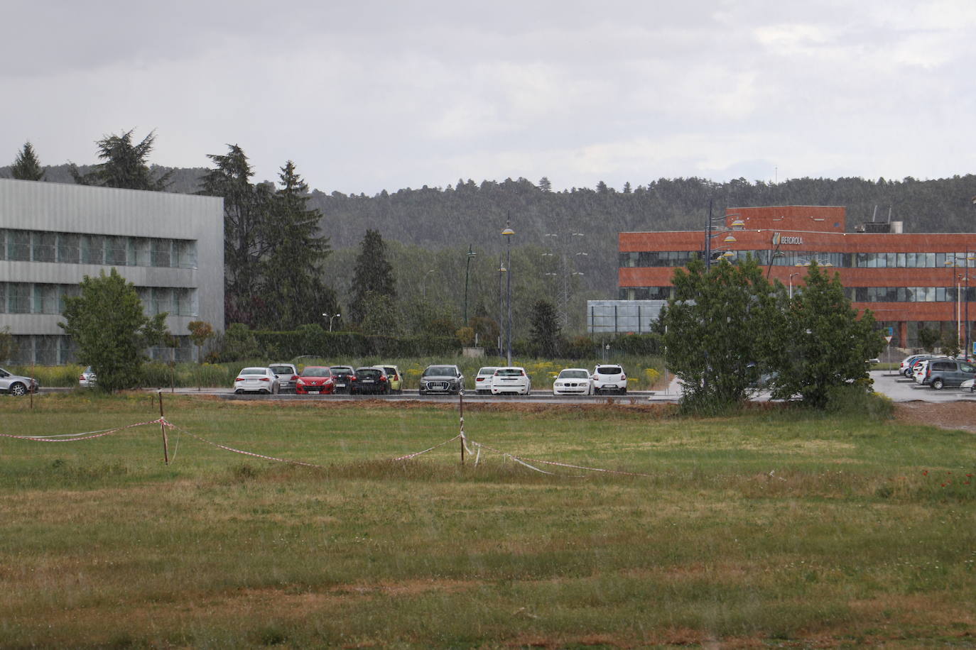 El granizo en mayo sorprende a León