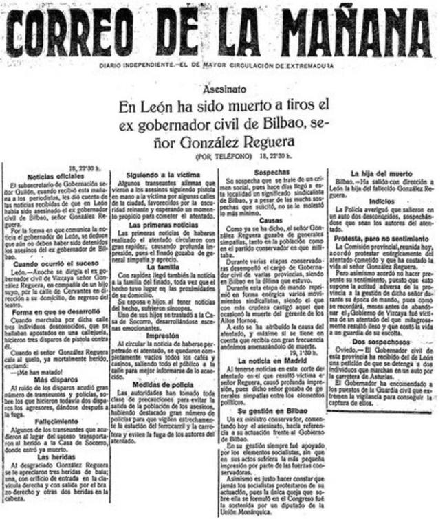 Correo de la Mañana. 1923.